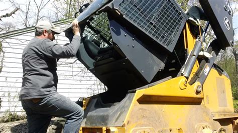 john deere 250 skid steer how to raise cab removal|Service Miscellaneous .